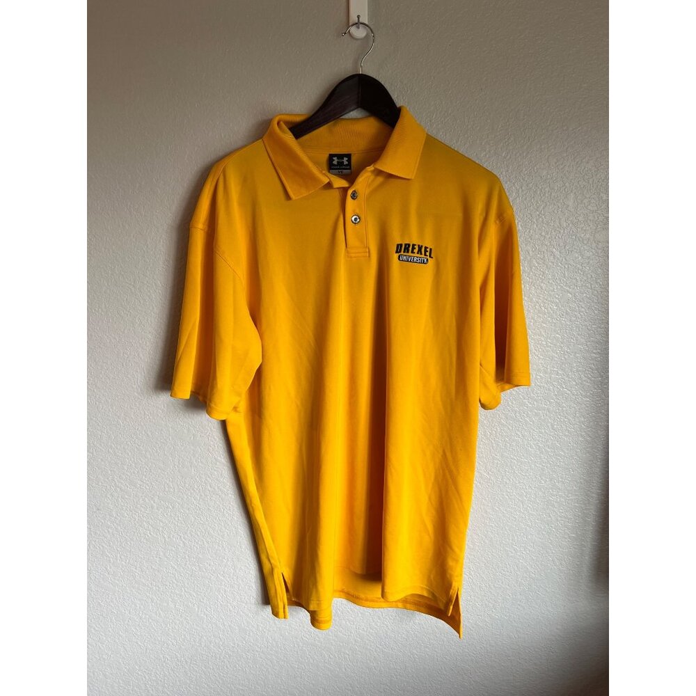 Under Armour Drexel Dragons Polo Shirt - Size‎ M